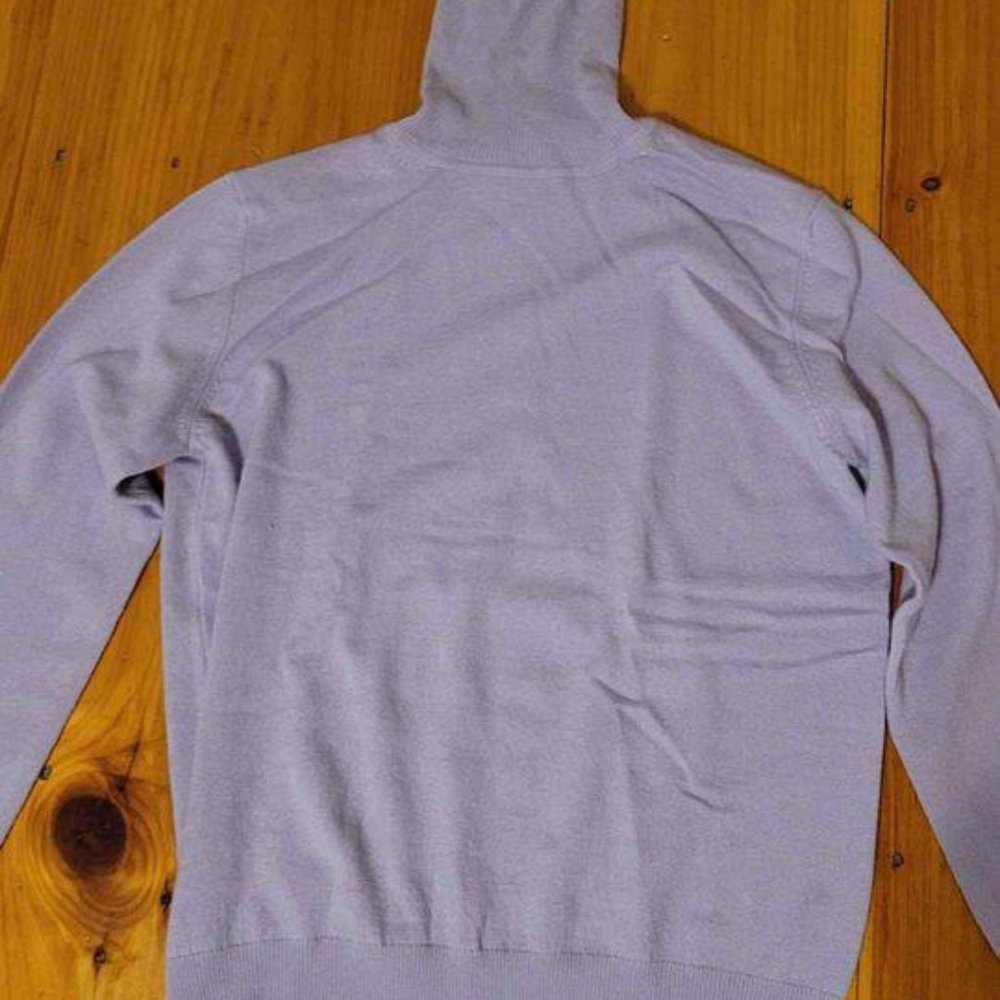 Purple Long Sleeve Turtle Neck